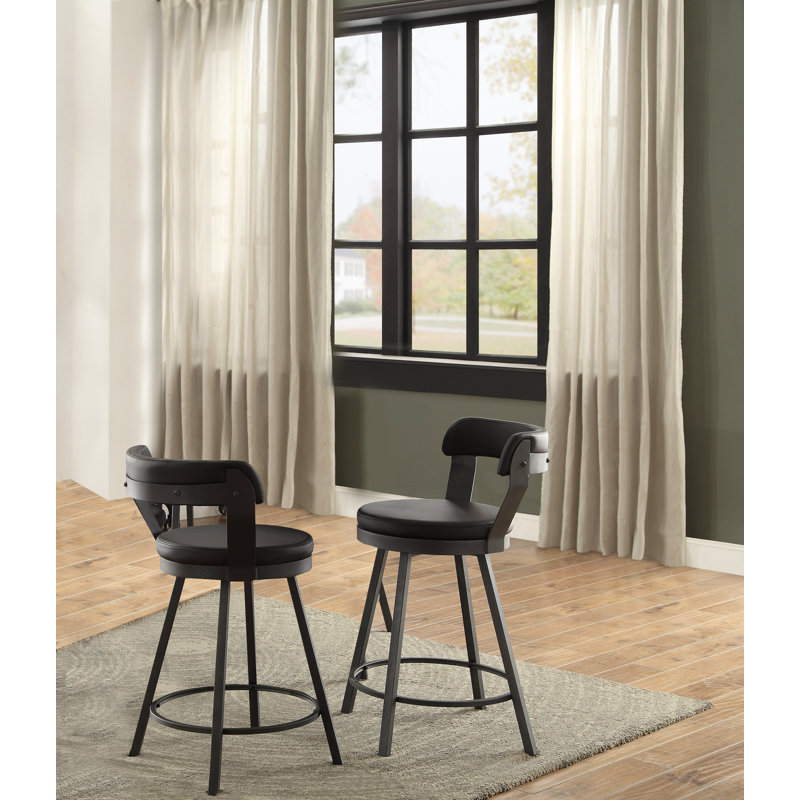 Williston Laub Swivel Bar Stool & Reviews Wayfair